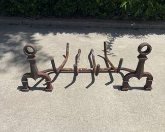 Iron Log Rack