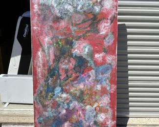 Large Hand Painted Art