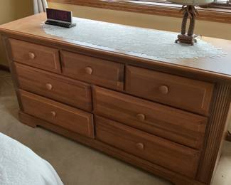 Florida International furniture….double dresser with mirror. Presale $175