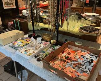 Lots of costume jewelry