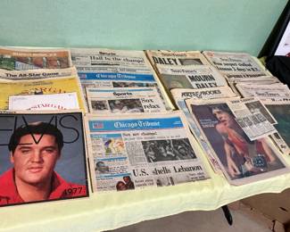 Older newspaper from national events.