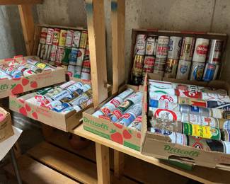 Old beer can collection…over 200 cans..selling altogether