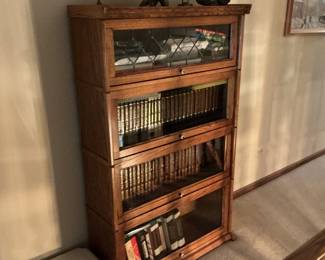   Four piece Barrister bookcase