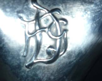 Monogram on basket