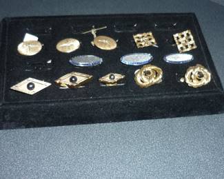 14K cufflinks