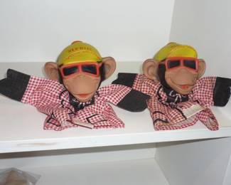 Red Rose Tea Monkey Puppets