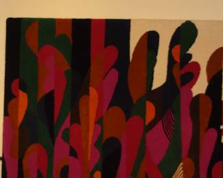 Yankel Ginzburg Textile Art   68" x 78"