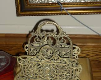 Brass Letter Holder