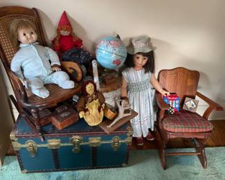 Vintage Dolls, Toys