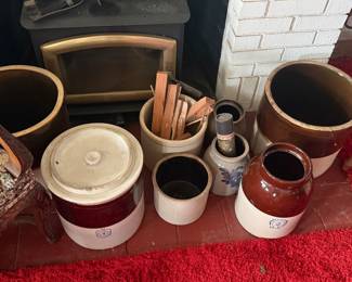 Stoneware Crocks