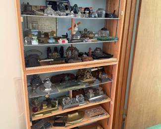 Vintage Inkwells, Classic Desk Accessories