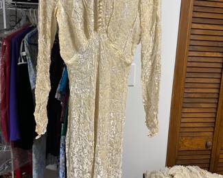 1937 wedding gown