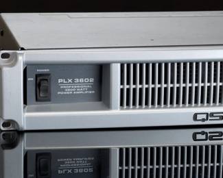 QSC PLX 3602 Professional Power Amplifier | 3600W 2-Channel Rack Amp