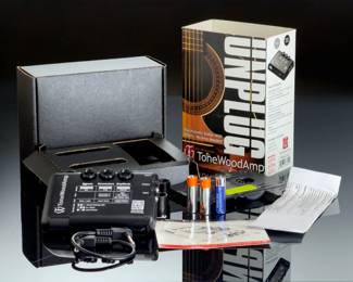 ToneWoodAmp Solo Acoustic Guitar Effects Processor TWAmp with X-Brace & Box