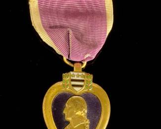 WWII Named Purple Heart Medal - Officially Engraved US Military Merit