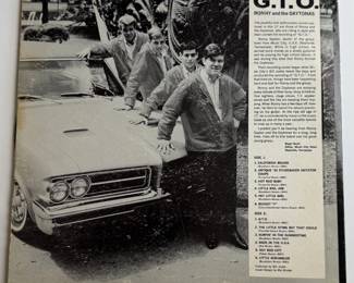 Ronny and the Daytonas G.T.O. Vinyl LP Mala 4001 Mono 1964 Bell Sound Pressing