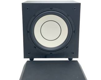 Yamaha SW-P3600 BL Passive Subwoofer - 8-Inch White Cone Bass Speaker