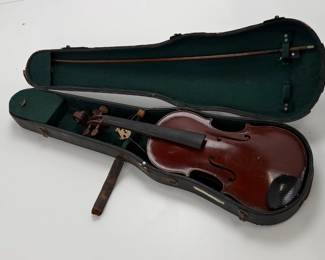Antique 1920 Lyon & Healy Style 1025 French Student Violin with Case