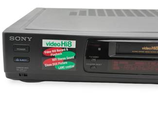 Sony EV-C200 Hi8 Video Cassette Recorder VCR Deck Player - Clean Hype Sticker