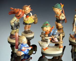 Vintage Goebel Hummel Figurines Lot of 7 | TMK-3 & TMK-4 West Germany