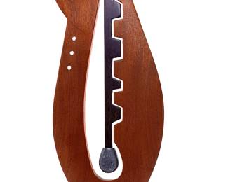 Michael Costello 1994 Kinetic Sculpture Large Modernist Wood & Granite Studio Art