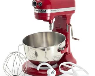 KitchenAid Professional 5 Plus Stand Mixer Empire Red KV25G0XER Bowl-Lift