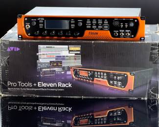 Avid Eleven Rack Guitar Effects Processor & USB Audio Interface w/ Original Box