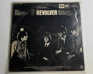 The Beatles Revolver LP 1966 US Mono Vinyl Record Capitol T-2576 First Pressing