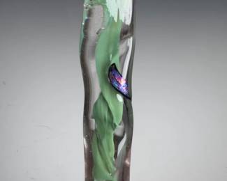 Jessica Ramson Signed Studio Art Glass Figurine 2013 Abstract Sculpture