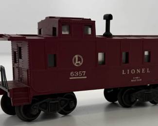 Vintage Lionel Postwar 6357 Illuminated Caboose O Gauge Model Train Car