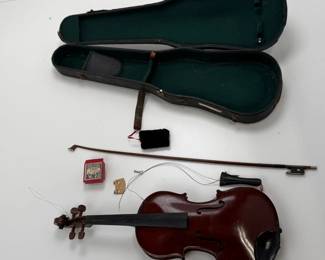 Antique 1920 Lyon & Healy Style 1025 French Student Violin with Case