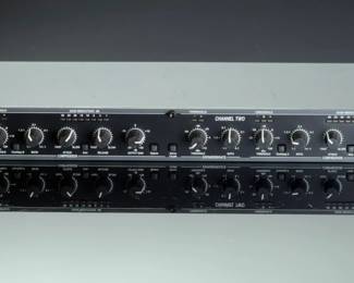 DBX 266XL Dual Compressor Gate Rack Mount Unit with Manual & Power Cord