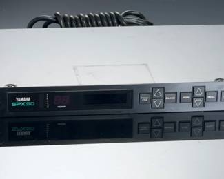 Yamaha SPX90 Vintage Digital Multi-Effects Processor Rack Unit with Manual