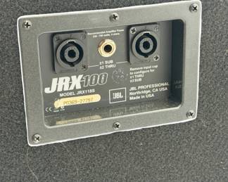 JBL JRX118S 18" Professional Subwoofer Speaker | JRX100 Series