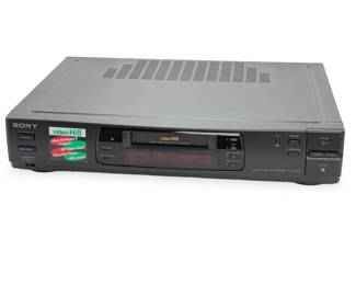 Sony EV-C200 Hi8 Video Cassette Recorder VCR Deck Player - Clean Hype Sticker
