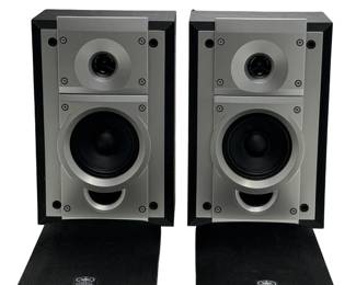 Yamaha NS-AP5700BLS Bookshelf Speakers Pair - Black 2-Way Satellite Speakers
