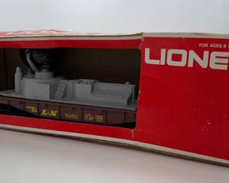 Lionel 6-9302 L&N Searchlight Car O Gauge Operating Work Train with Box