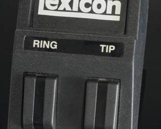 Lexicon Dual Passive Footswitch Ring Tip Pedal for Vintage Effects Processors