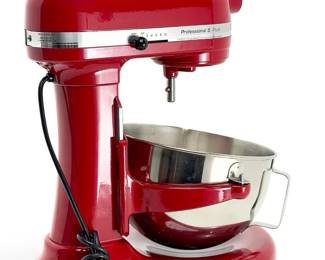 KitchenAid Professional 5 Plus Stand Mixer Empire Red KV25G0XER Bowl-Lift