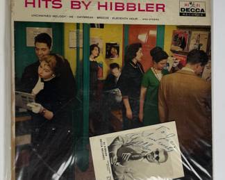 Al Hibbler Signed Postcard Decca Vinyl LP Hits By Hibbler DL 8757 Autograph