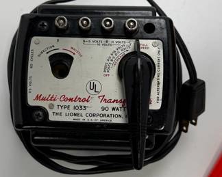 Vintage Lionel No. 1033 Multi-Control 90W Train Transformer with Original Box