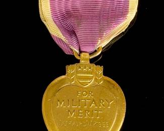 WWII Named Purple Heart Medal - Officially Engraved US Military Merit