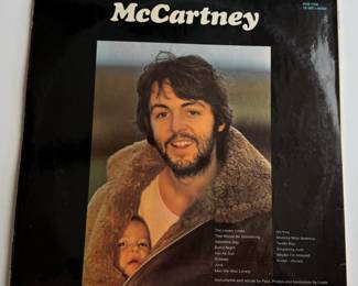 Paul McCartney Debut LP 1970 UK First Pressing Apple PCS 7102 Vinyl Record