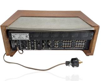 Fisher TX-200 Vintage Solid State Integrated Control Amplifier Wood Case