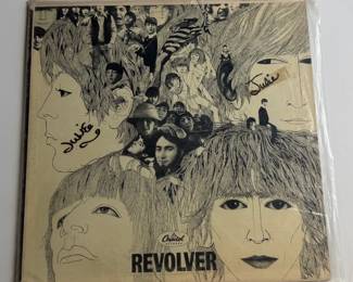 The Beatles Revolver LP 1966 US Mono Vinyl Record Capitol T-2576 First Pressing