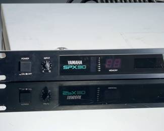 Yamaha SPX90 Vintage Digital Multi-Effects Processor Rack Unit with Manual