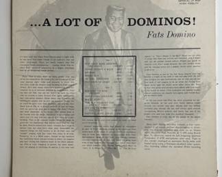 Fats Domino ...A Lot of Dominos! Vinyl LP Imperial LP-9127 Monarch Pressing