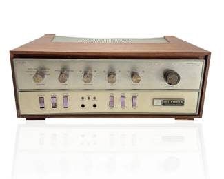 Fisher TX-200 Vintage Solid State Integrated Control Amplifier Wood Case