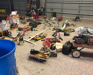 Handtools, craftsman, radio flyer wagon, handtools, powertools