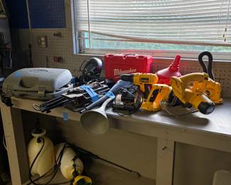 Power tools, cases, Milwaukee, Dewalt